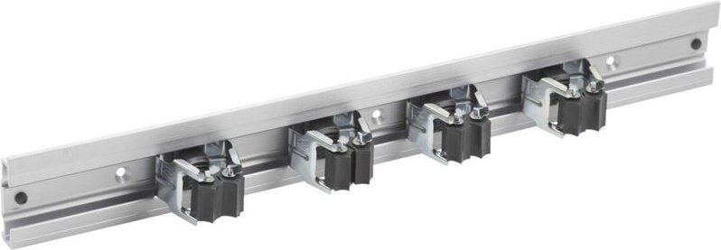 Gerätehalterleiste inkl. 4 Gerätehalter Gerätestiele - Meister