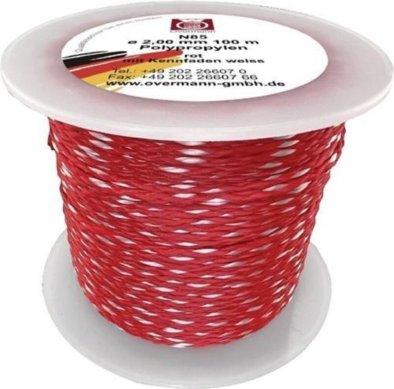 Overmann - 008501200300500AA Maurerschnur Länge 50 m ø 1,2 mm 25 kg Polypropylen