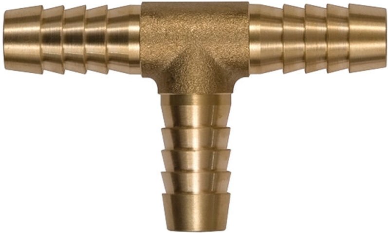 T-Schlauchverbindungsstutzen, für Schlauch lw 9 mm, Messing - Riegler