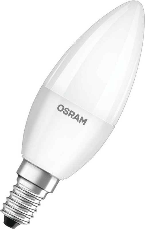 Osram - led base Classic B40, matte Filament LED-Lampen aus Glas für E14 Sockel, Kerzenform, Kaltweiß (4000K), 806 Lumen...