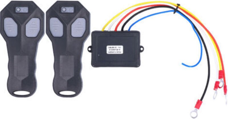 Ersatz-Funkfernbedienung für elektrische Seilwinden (12 V) für LKWs, Jeeps und ATVs