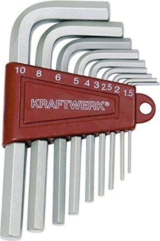 Thumbnail - Kraftwerk - InSechskantschlüsselsatz, 1.5-10mm, 9-tlg.