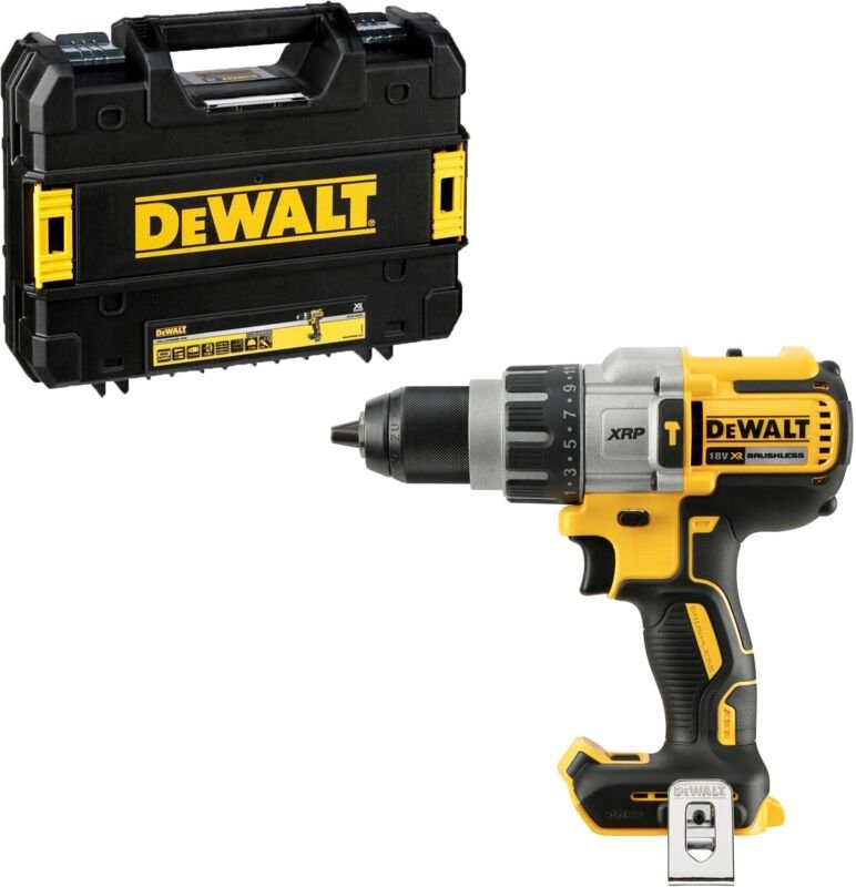 Akku-Dreigang-Schlagbohrschrauber DCD996NT ohne Akku und Lader im tstak - Dewalt