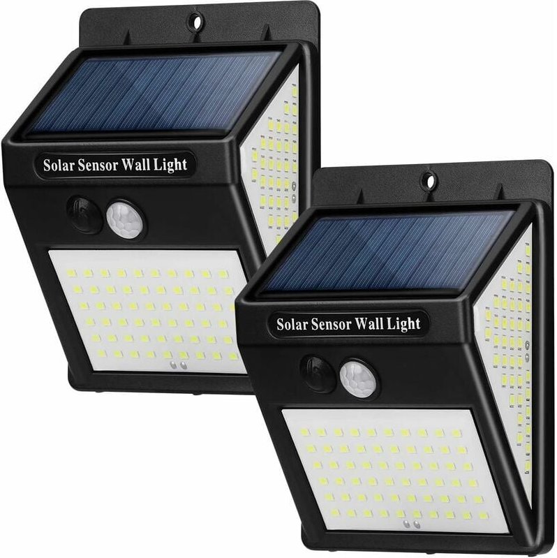 Ymyny - Solarleuchte Außen Bewegungsmelder, 3 Modi Solarleuchte Außen IP65 Wasserdicht