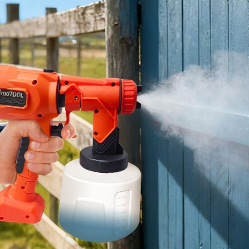 1200ml 1600W Farbsprühsystem Wandfarbe Farbsprühgerät Spritzpistole Tool