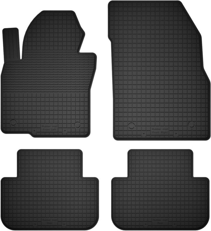Gummifußmatten, 4er-Set, universell passend für: Mazda CX-5 II SUV (ab 2017)