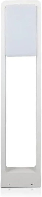 V-tac - 10W led Pollerleuchte Samsung Chip Weiß Gehäuse Naturweiß IP65