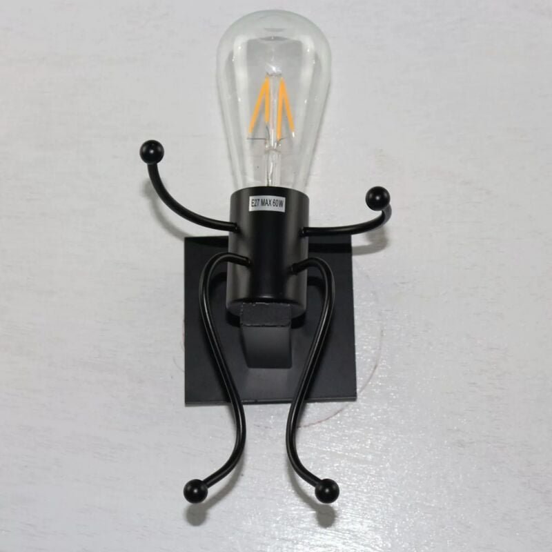 Wandlampen Industrielle Licht Kreative Lampen Innen Retro Eisen Art Deco für Bar, Schlafzimmer, Küche, Restaurant, Café