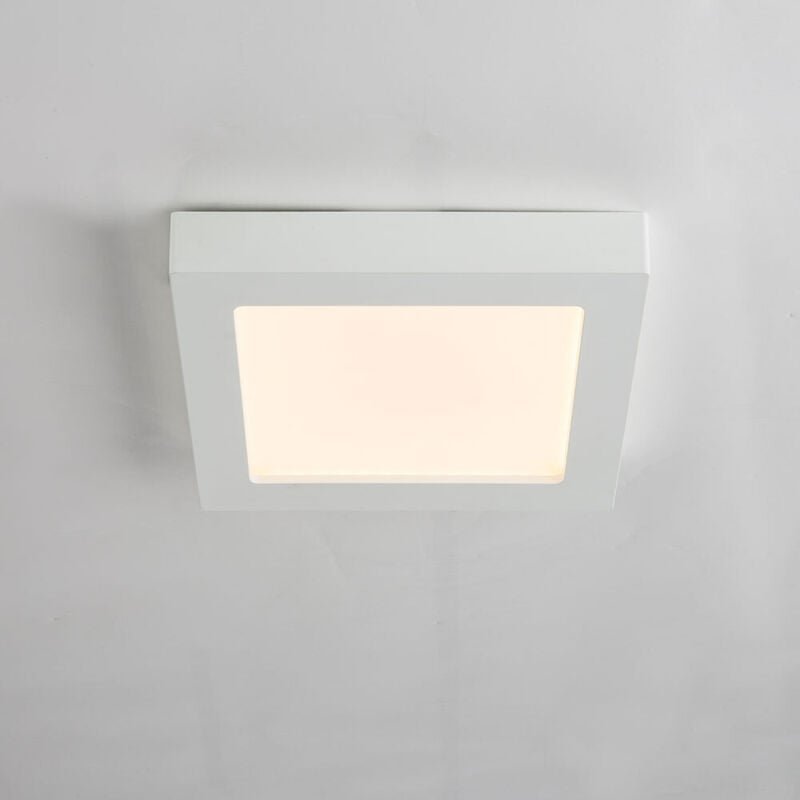 Led Aufbau Panel Leuchte Schlaf Gäste Zimmer Decken Lampe Tages-Licht dimmer Globo 41606-24D