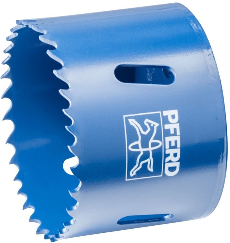 Bi-Metall Lochsäge Co8/M42 ø 59 mm Schnitttiefe 31 mm für Stahl, Edelstahl, Blech, Holz - Pferd