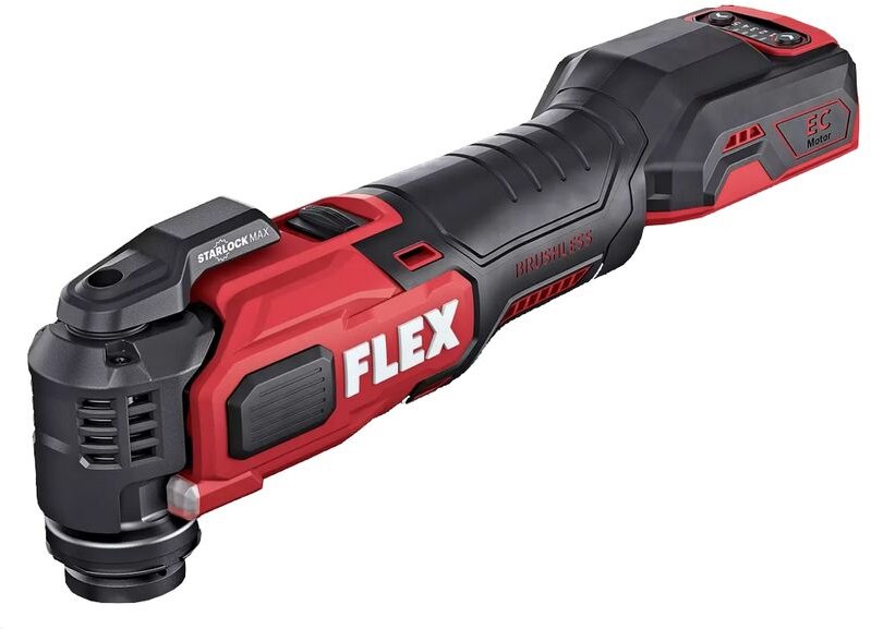 Flex - Akku-Multitool 18,0 v mt 18.0-EC mit StarlockMAX Aufnahme, Ausführung: 518409, Solo/Karton
