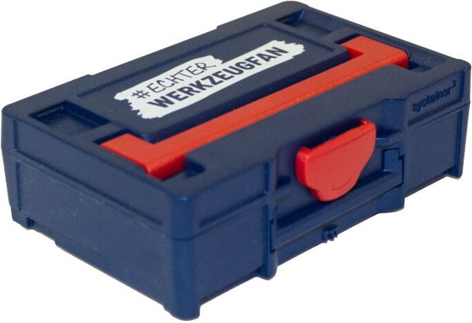 Echter Werkzeugfan Systainer³ xxs blau / rot