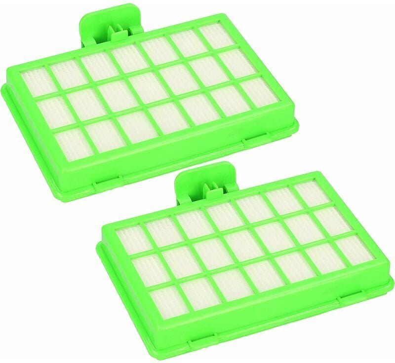 Ahlsen Set mit 2 HEPA-Ersatzfiltern für Rowenta Power Space Staubsauger (Alternative zu RS-RT9977)