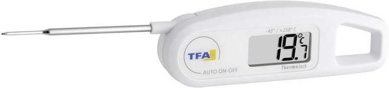 TFA - Dostmann 30.1047 Küchen-Thermometer Abschaltautomatik gemäß haccp und en 13485, Strahlwasserges