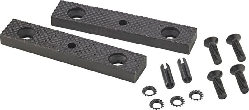 Ersatzbacken-Paar f. Parallel- Schraubstock Leinen junior