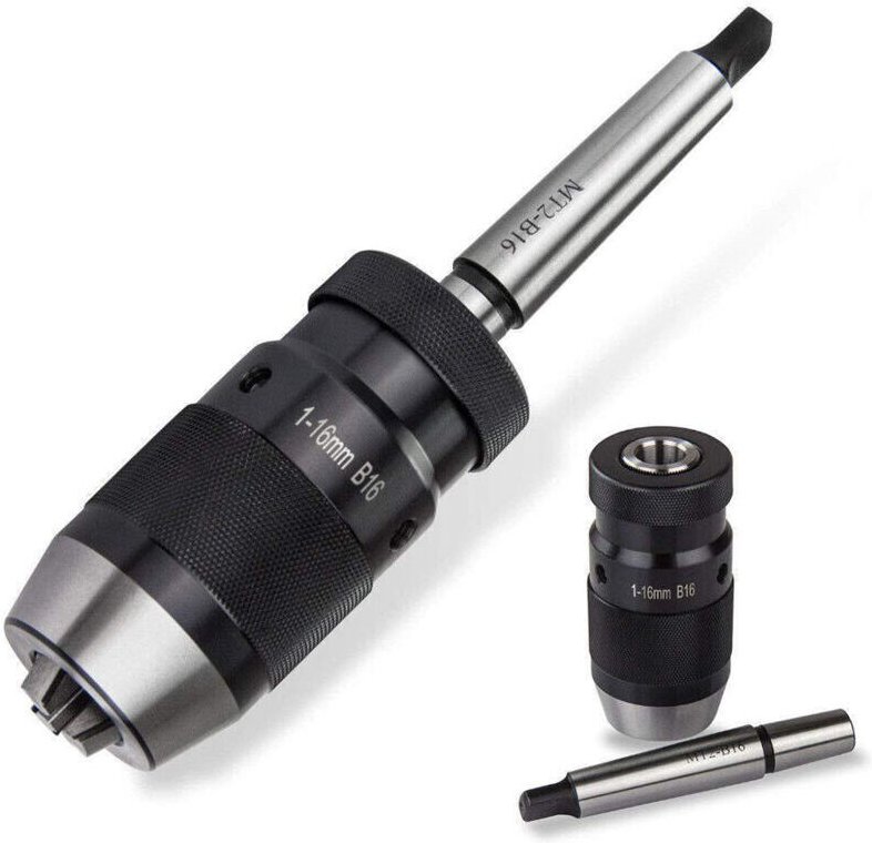 Gelenkstangen mit MT2-b16-Futter + 1-16 b16 selbstspannendes Futter, Mohs-Härtegrad 2