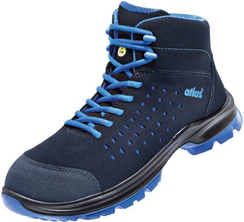 Thumbnail - Atlas - knöchelhoher Sicherheitsschuh sl 82 blue esd - S1 - W12 - Gr. 45