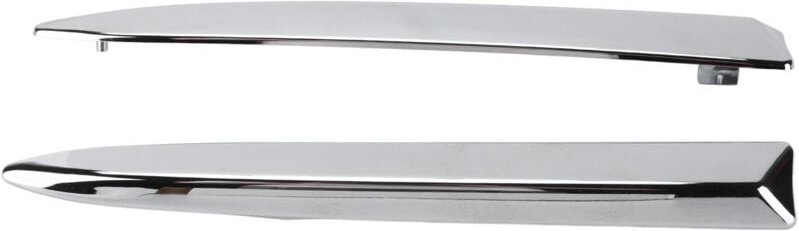 Moldura superior del parachoques delantero del coche, moldura cromada 735455041, repuesto para fiat 500 2007-2015 - Jeff...