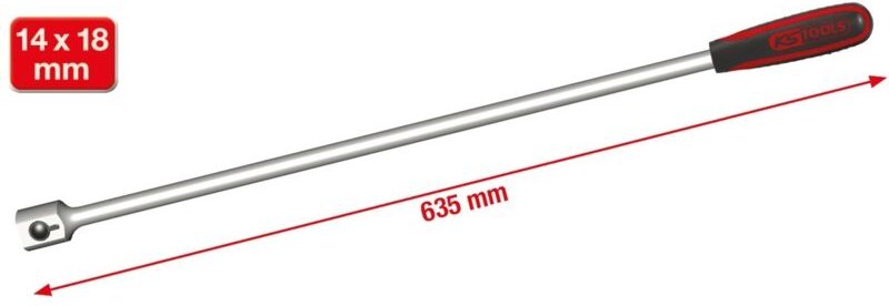 Ks Tools 14x18 mm ERGOTORQUEplus Universal-Einsteck-Schlüssel