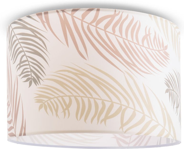 Led Lampe Deckenlampe Wohnzimmer Deko Wohnzimmer Deckenleuchte Palmen Grün (Ø38cm), Deckenleuchte - Weiß - Paco Home