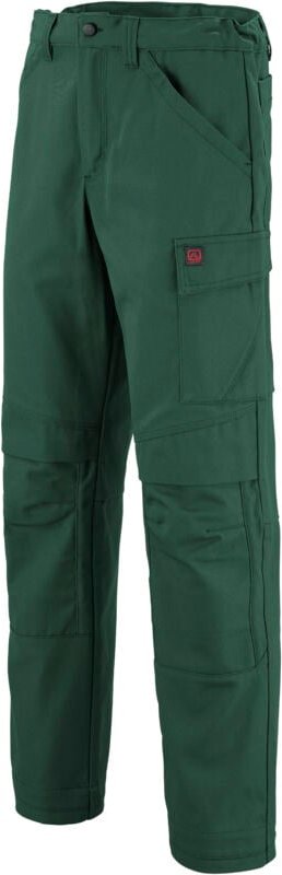 Thumbnail - Bastelte-Hose Aus Baumwolle/ Polyester, Grün Flaschenfarben, M - Fr(44-46)