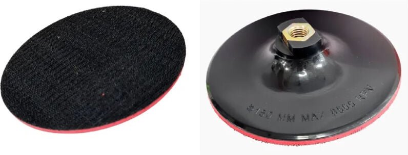 Teller für Klettscheibe Durchmesser 150 mm, ohne Löcher