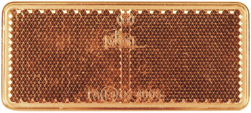 Secorüt - Refklektor Rechteck Orange (l x b) 90 mm x 40 mm