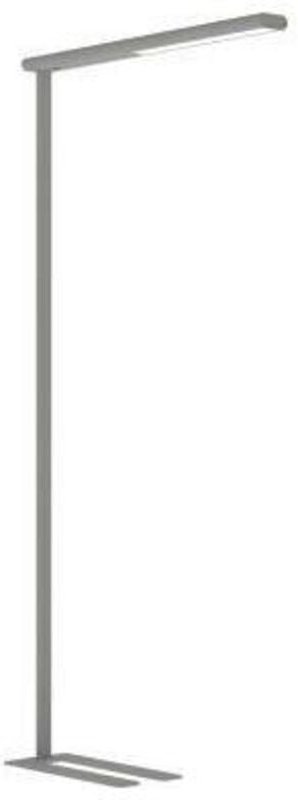 Stehleuchte jet D E 2 x 21 kWh/1.000h LED silber