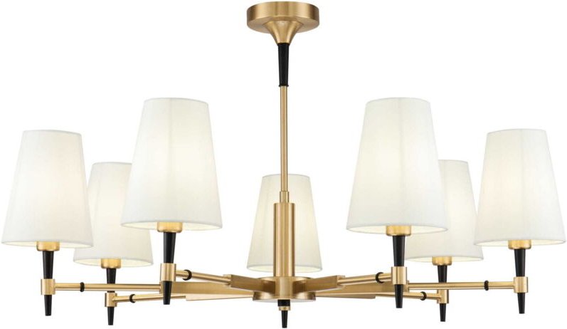 Zaragoza Kronleuchter Messing, 7 Licht, E14