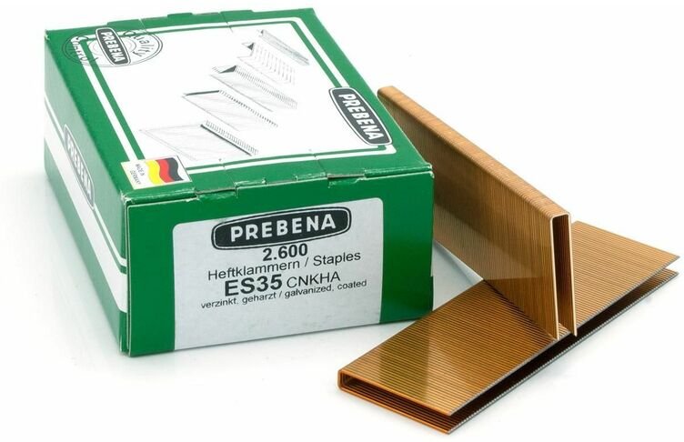 ES35CNKHA Heftklammern verzinkt, geharzt