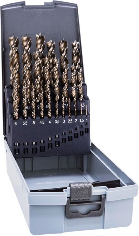 Holzspiralbohrersatz timber twist 25-tlg.1-13x0,5mm alpen