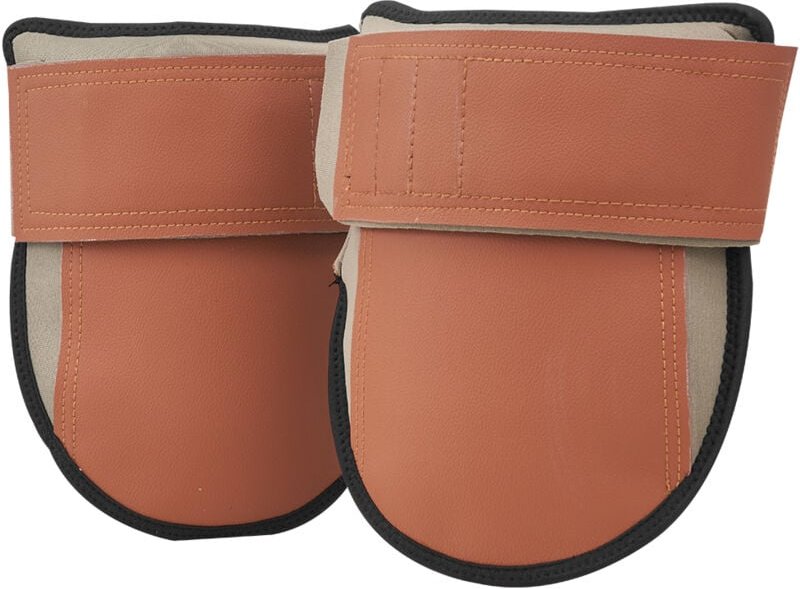 Knieschoner 205x230x125 mm, strapazierfähige Konstruktionspolster aus Leder, maschinenwaschbare Knieschützer, extra dick...