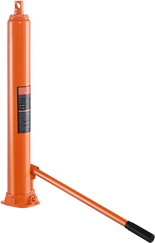 Mophorn - Hydraulischer Wagenheber mit langem Kolben, 4-Tonnen-Motorhebezylinder mit Einzelkolbenpumpe und flacher Basis...