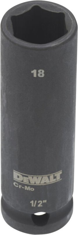 Steckschlüssel Lang 18mm 1/2 schlagfest - Dewalt