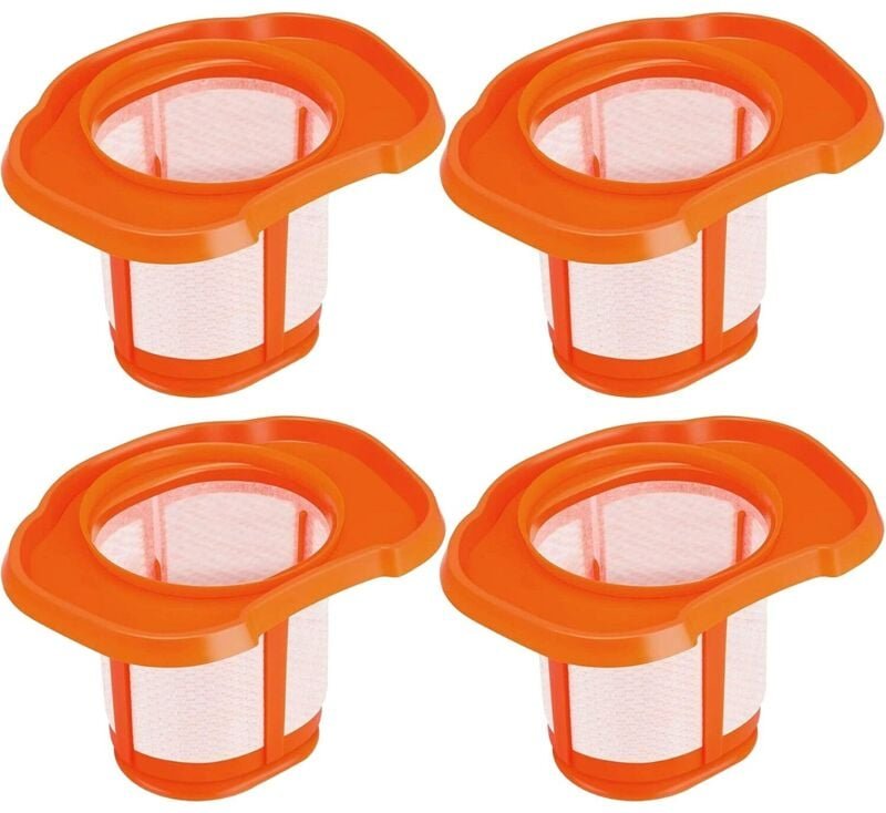 4er-Pack Filter für black+decker BHHV320B BHHV320J BHHV520BF BHHV520BFP BHHV520BT BHHV520JF Akku-Handstaubsauger - Sollb...