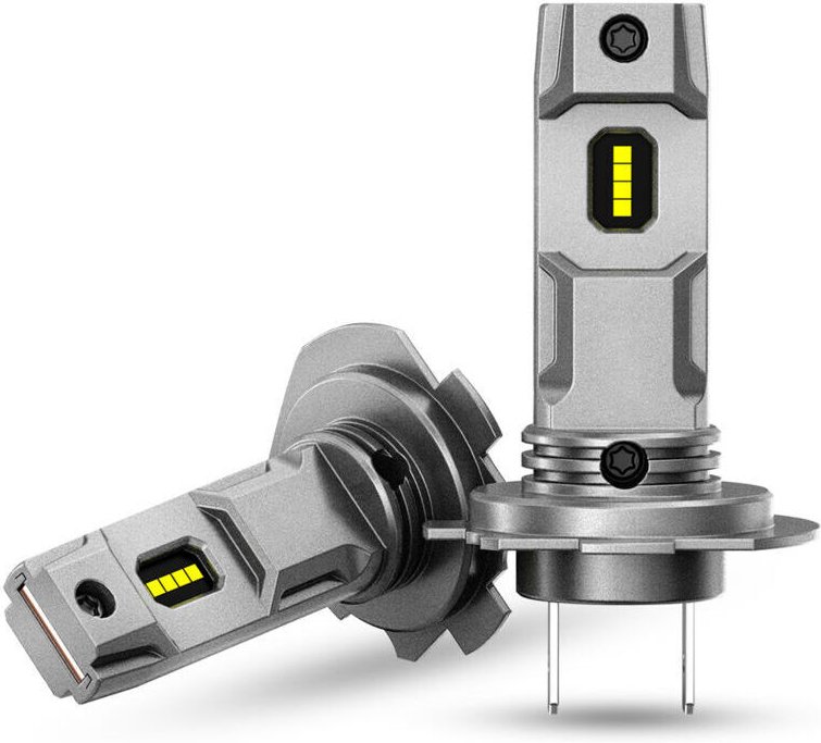 H7 LED-Scheinwerferlampen, 50 W, 10.000 lm, superheller LED-Scheinwerfer-Umrüstsatz, 6.500 K, IP68 wasserdicht, 2er-Pack...