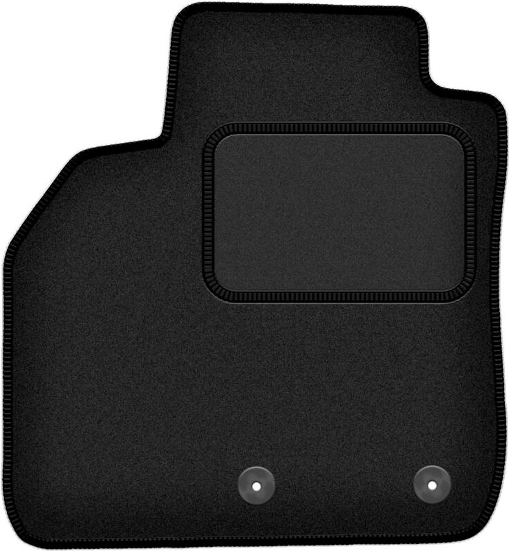 Fahrermatte schwarz: Renault Scenic III Minivan (2009-2016)