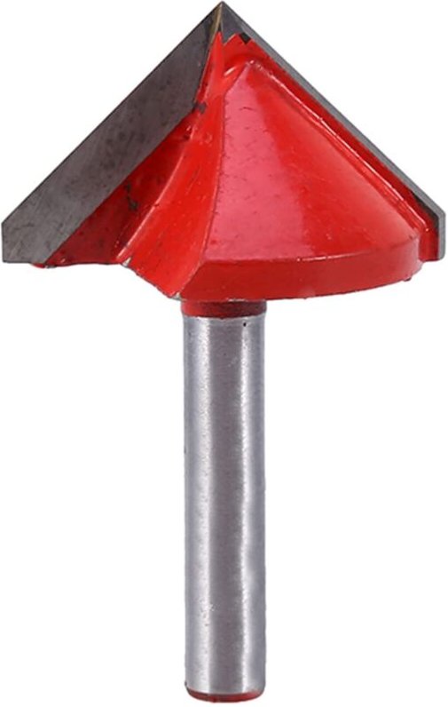 Ej.life - V-Nut-Fräser 3D-V-Fräser Kantenbehandlung und Grooving-Bits Formfräsen Holzschneider Messer CNC-Gravur-Fräser ...