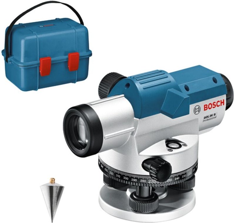 Bosch Optisches Nivelliergerät gol 26 g, Zubehör, Transportkoffer