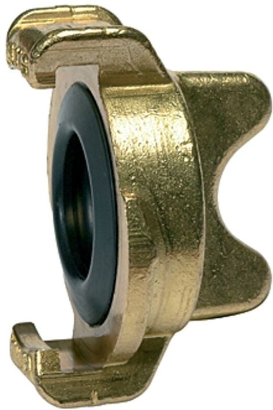 GEKA-Blindkupplung aus Messing blank - Riegler