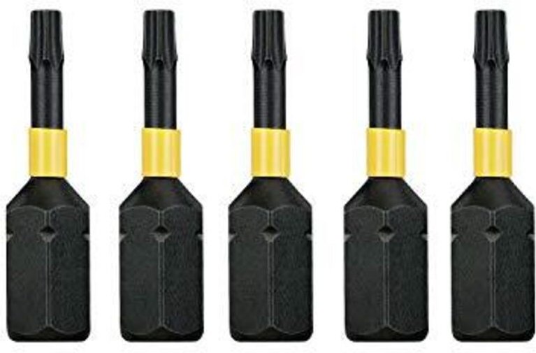 Torsion Bit schlagfest T10 25mm 5 Stk - Dewalt