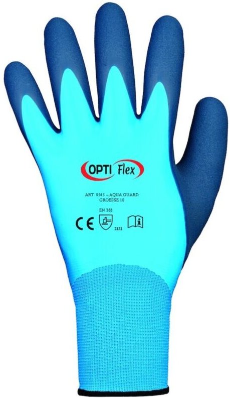 Handschuhe Aqua Guard Größe 10 blau en 388 PSA-Kategorie ii