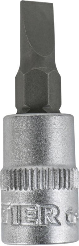 Thumbnail - Schlitz-Bit-Steckschlüsseleinsatz 1/4', 6,5 mm - Stier