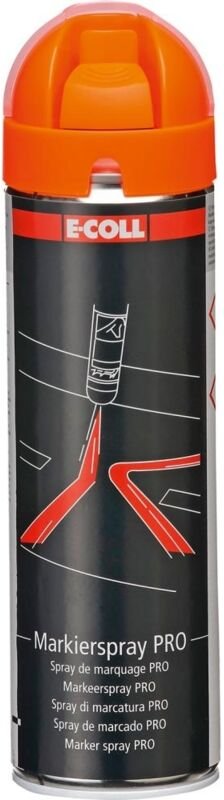 E-coll - pro Markierspray floureszierend orange, 500 ml Spraydose
