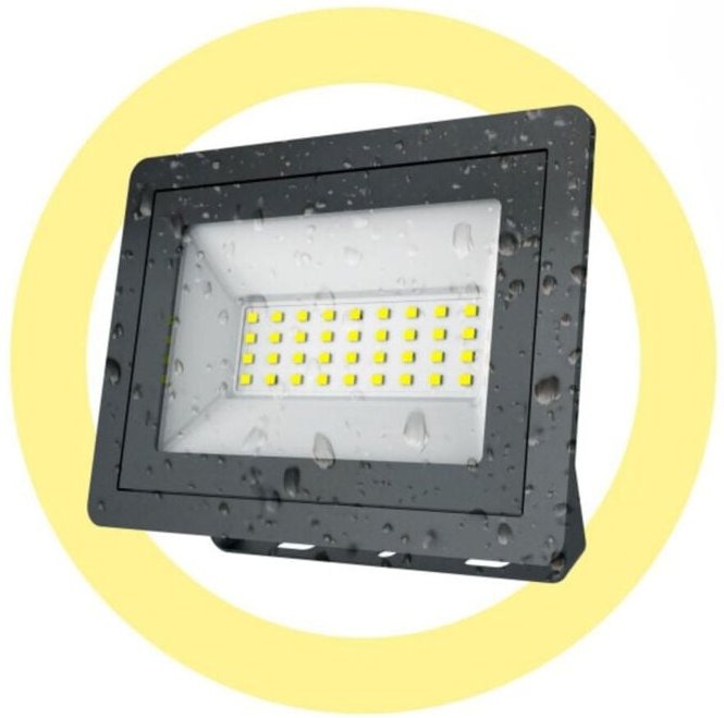 LED Außenstrahler - Slim - 30W - 3200lm - IP65