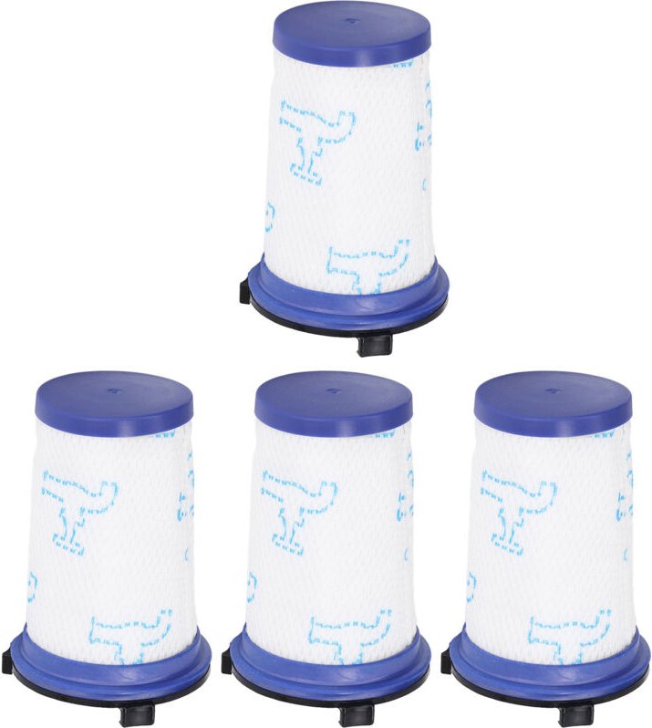 HEPA-Staubsaugerfilter für Rowenta Force 360 X Pert – 4 Stück, ABS