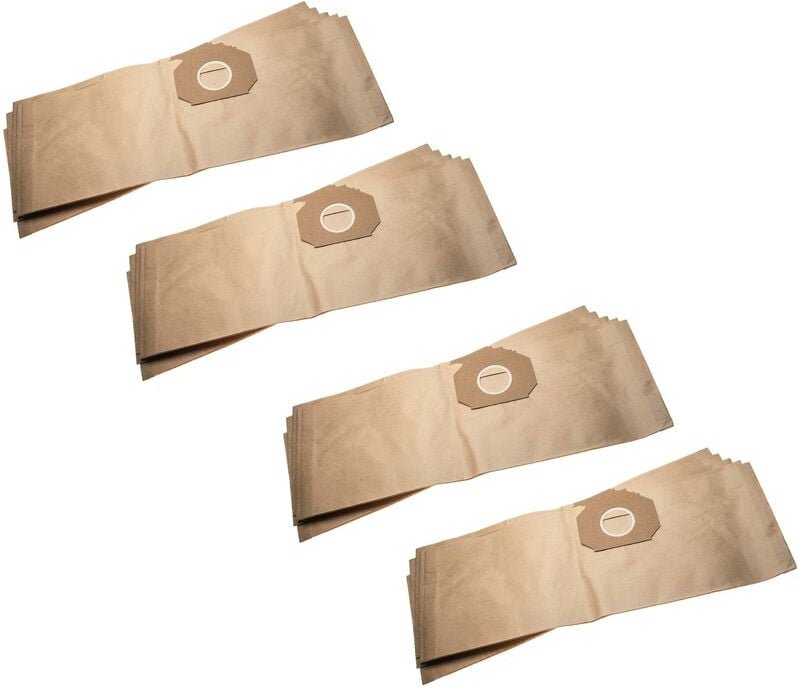 Thumbnail - 20x Staubsaugerbeutel Ersatz für Thomas 201, 787101 für Staubsauger - Papier, 63,3cm x 22cm, braun - Vhbw