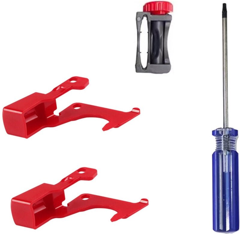 Kcvv - Ersatzschalter für Dyson V11 V10 Staubsauger, verbesserter Entriegelungsknopf für Dyson V15 V11 V10 (2 Schalter +...