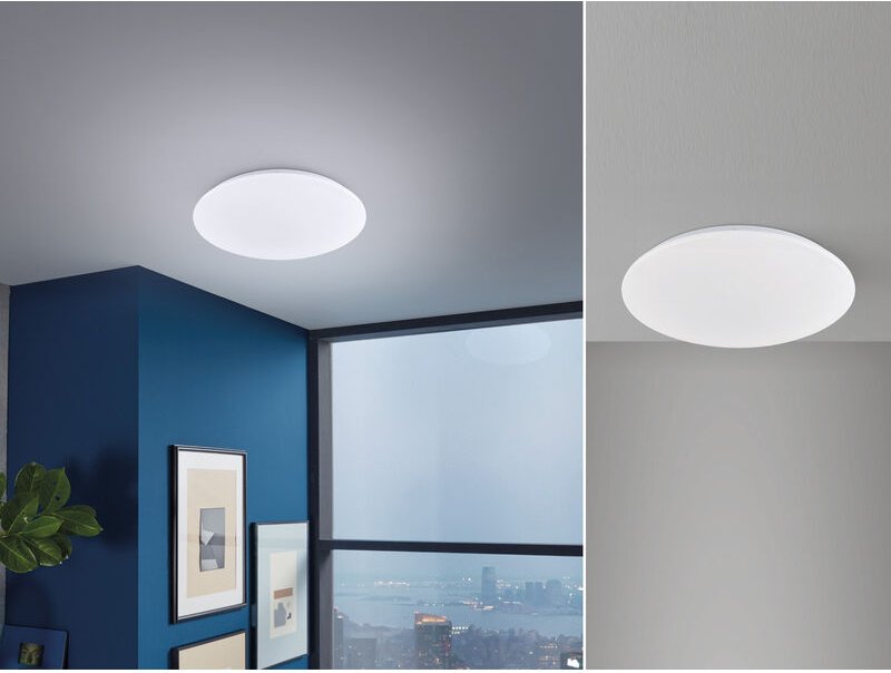 LED Deckenleuchte MONA flach, dimmbar über Lichtschalter, Ø 39,5cm