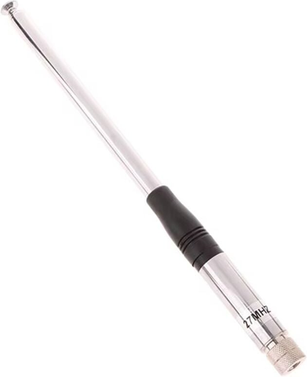 Walkie-Talkies 27MHz CB Retraktierbares Hoher Gewinn Tragbarer Radio Teleskope SMA-Male-Stecker mit Antenne